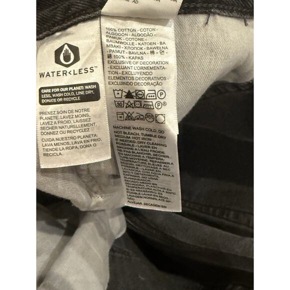 Levi's SilverTab Jeans Mens 36x30 Gray Black Vintage Loose Fit Baggy Skate Y2K - Picture 4 of 10